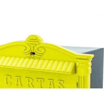 Imagem de Caixa Carta Thompson Pvc Casinha Amarela