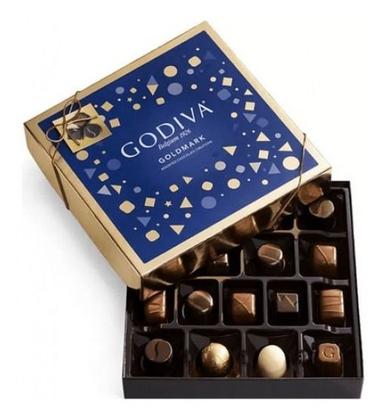 Caixa Chocolate Presente Godiva Goldmark Gift Assorted 210g