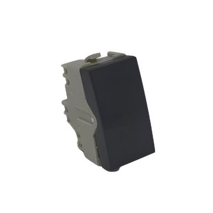 Imagem de Caixa com 10 unidades - mg preto modulo int. simples 10a ebony sleek (16811)