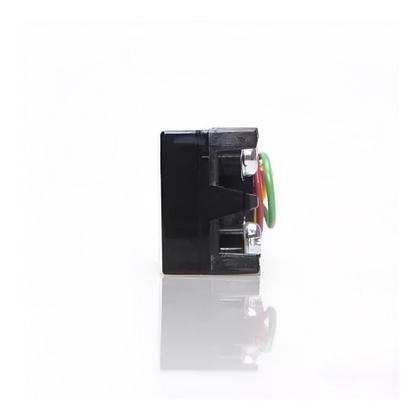 Imagem de Caixa com 10 unidades - mg preto modulo tom. telefone com rj11 4 fios ebony sleek (16538)