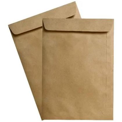 Caixa com 100 Envelopes A4 Saco Kraft Pardo 24x34cm de 80 Gramas Espessura Tilibra Imagem de Caixa com 100 Envelopes A4 Saco Kraft Pardo 24x34cm de 80 Gramas Espessura Tilibra