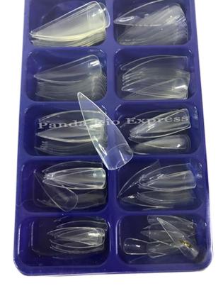 Imagem de Caixa Com 100 Tips Estileto Para Alongamento De Unhas Fan Nails Profissnal