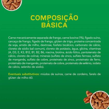 Imagem de Caixa com 15 Sachês Dog Chow Extra Life Para Cães Adultos Todos os Tamanhos Sabor Carne - 100g Cada