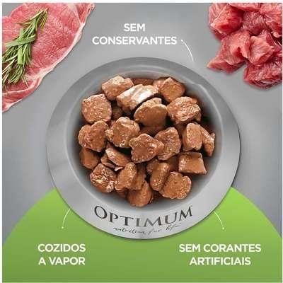 Imagem de Caixa com 18 Sachês Optimum cães adultos de raças pequenas frango 100g