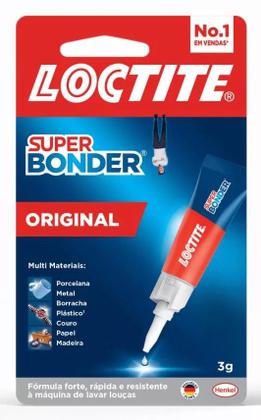 Imagem de Caixa com 24 - Adesivo Super Bonder Original Loctite 3g