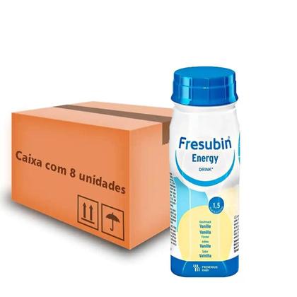 Imagem de Caixa com 8 Fresubin Energy Drink 200ml - Baunilha - Fresenius
