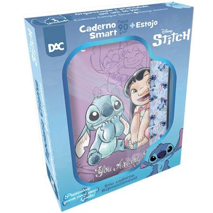 Imagem de Caixa Criativa Stitch - Caderno Smart + Estojo - 5319 - Dac