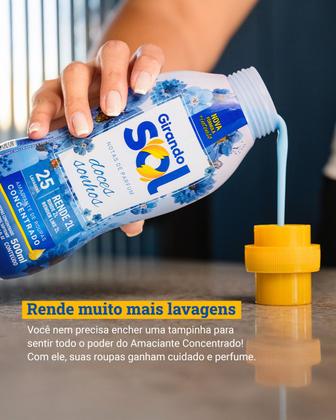Imagem de Caixa de Amaciante Coco & Baunilha ( 12 Unidades de 500 ml ) - Girando Sol