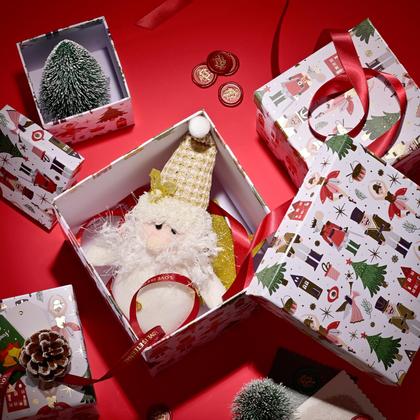 Imagem de Caixa de armazenamento PAPER FAIR Christmas Nesting, conjunto de 5 tamanhos