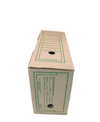 Imagem de Caixa de Arquivo Morto Papelão 35x13x24,7cm Kit com 5 unidades