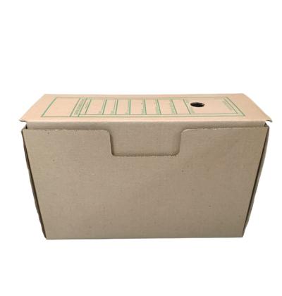 Imagem de Caixa de Arquivo Morto Papelão 35x13x24,7cm Kit com 5 unidades