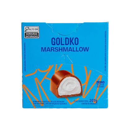 Imagem de Caixa de bombom de marshmallow zero adição de açúcares (43 Kcal por unidade) - 18 unidades