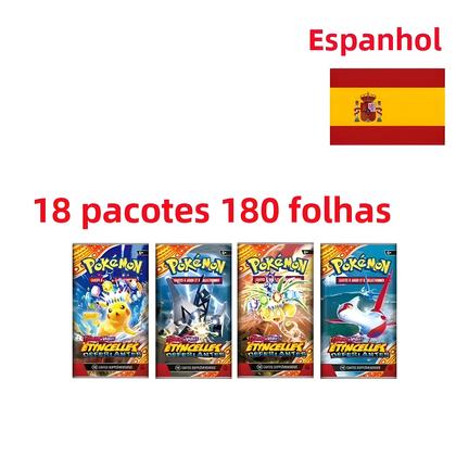Imagem de Caixa De Booster Pokémon TCG Espanhol Scarlet & Violet Twilights Masquerade Evolving Skies 151