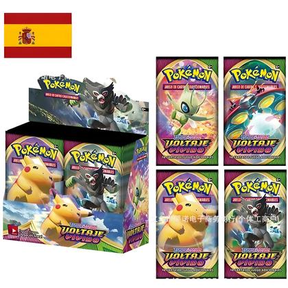Imagem de Caixa De Booster Pokémon TCG Espanhol Scarlet & Violet Twilights Masquerade Evolving Skies 151