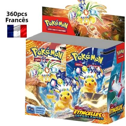 Imagem de Caixa De Booster Pokémon TCG Francês Ecarlet & Violet Astral Radiance Obsidian Flames Com 360 Cartas