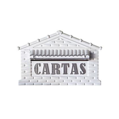 Imagem de Caixa De Cartas Correio Para Portão Ou Muros Casinha Frente