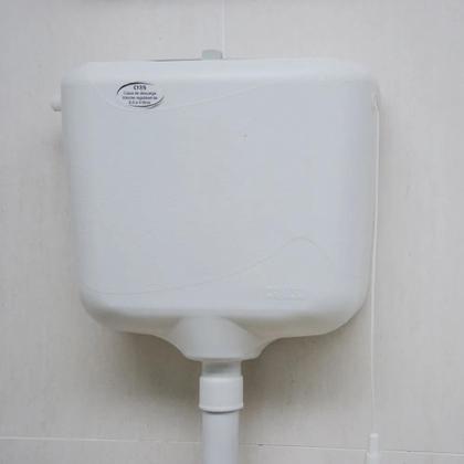 Imagem de Caixa de Descarga Elevada com Volume Regulável de 6,8L a 9L Astra Branco