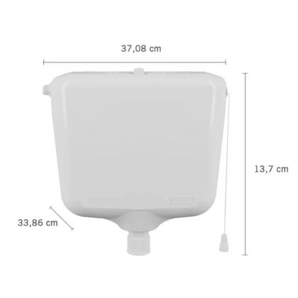 Imagem de Caixa de Descarga Externa 6 a 9 Litros Astra