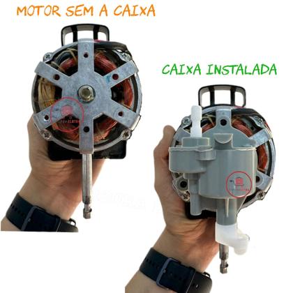 Imagem de Caixa de Engrenagem Osciladora para Ventilador Ventisol de Furação Triangular