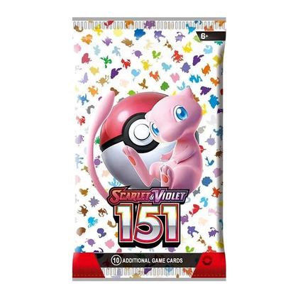 Imagem de Caixa De Exibição De Cartas Pokémon Prismatic Evolutions Surging Sparks Scarlet E Violet Com 151