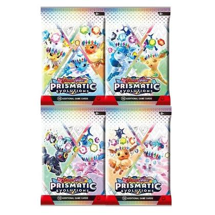 Imagem de Caixa De Exibição De Cartas Pokémon Prismatic Evolutions Surging Sparks Scarlet E Violet Com 151