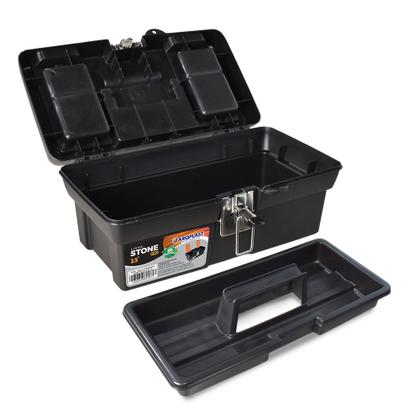Imagem de Caixa de Ferramenta Maleta Stone Pro 13" Trava de Aço Arqplast