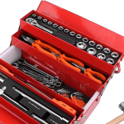 Imagem de Caixa de Ferramenta Sanfonada com 68 Peças