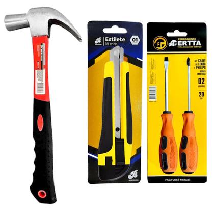 Imagem de Caixa De Ferramentas C/ Alicate Estilete Isolante Tairape