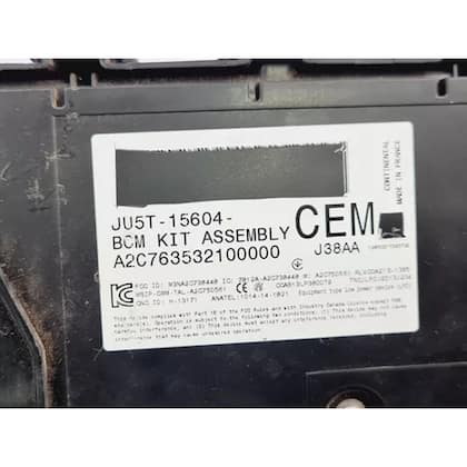 Imagem de Caixa De Fusível Bcm Ford Ranger Storm 3.2 2021 2022 ju5t15604cem