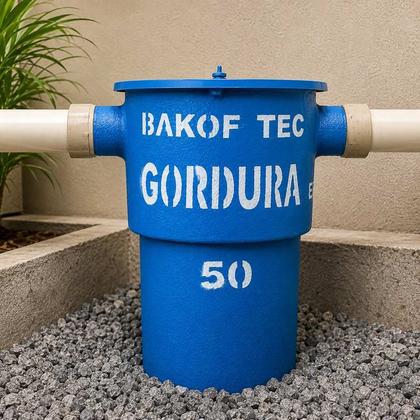 Imagem de Caixa de Gordura Fibra 50 Litros Bakof Tec