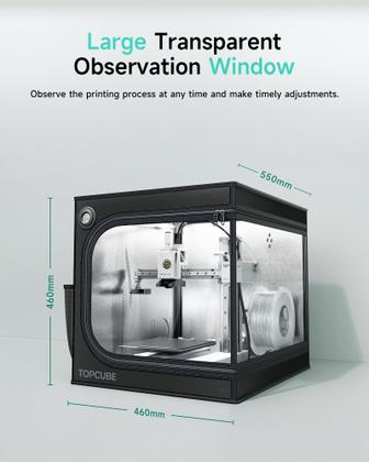 Imagem de Caixa de impressora 3D TopCube para Bambu Lab A1 Mini