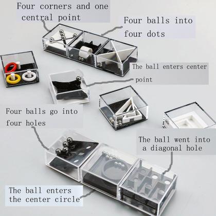 Imagem de Caixa de jogo de quebra-cabeça Caixa de jogo de descompressão LIANGGE Fidget Box