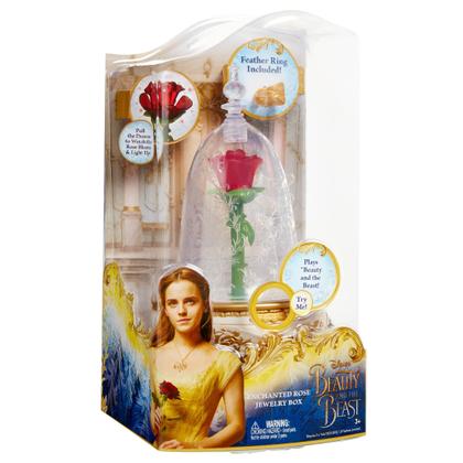Imagem de Caixa de joias Disney Beauty & The Beast Enchanted Rose Toy