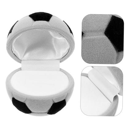 Imagem de Caixa de joias STOBAZA Football Ring Box Proposta em formato de futebol
