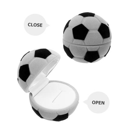 Imagem de Caixa de joias STOBAZA Football Ring Box Proposta em formato de futebol
