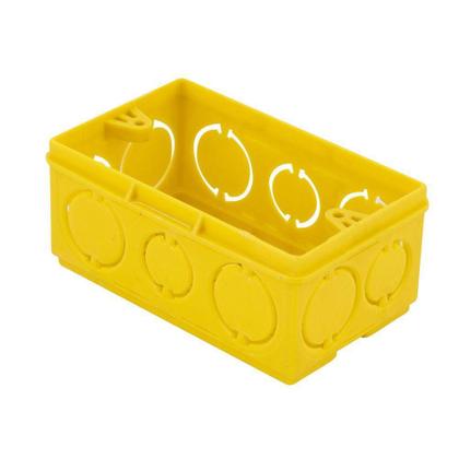 Imagem de Caixa de Luz Retangular 4x2 Amarela Tigre