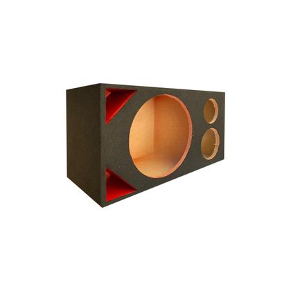 Imagem de Caixa de Madeira Trio Fulltrap 1x12 Polegadas Duto Vermelho