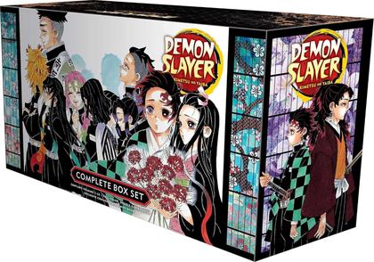 Imagem de Caixa de mangá Demon Slayer Kimetsu no Yaiba Volumes 1-23