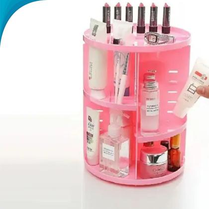 Imagem de Caixa de Maquiagem Acrílica Com Gavetas Design Moderno Ideal Para Presente