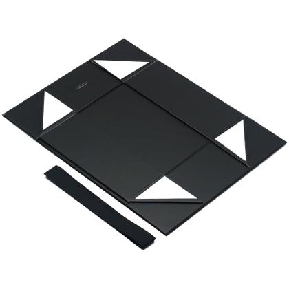 Imagem de Caixa de Papel Dobrável Fita de Cetim para Presente e Presskit