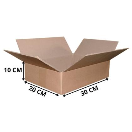 Imagem de Caixa De Papelão 30X20X10 Envio Correio Sedex 50 Unidade