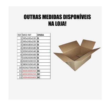 Imagem de Caixa De Papelão Embalagens Para Correio Sedex 21x17x15 30cx