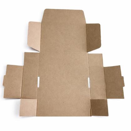Imagem de Caixa de Papelão para Envio Encaixe Montagem Rápida e Segura Lojas E-commerce 20X13X6-15UN
