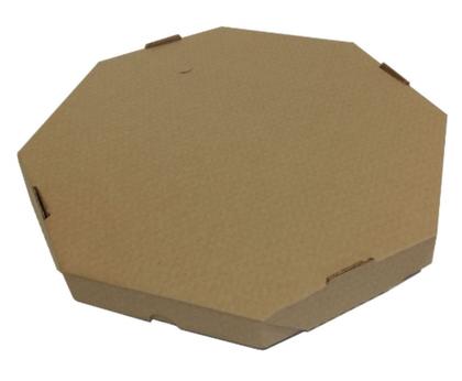 Imagem de Caixa de Pizza Oitavada 35 cm Kraft Lisa 10 unidades