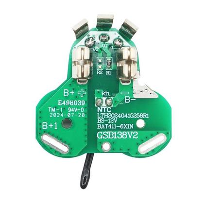 Imagem de Caixa De Proteção De Carregamento PCB Para Bateria De Íon De Lítio 10.8V 12V Para Bosch BAT411