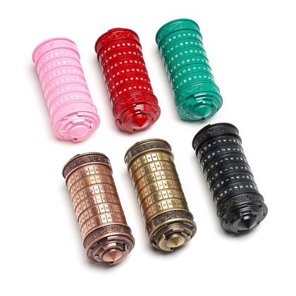 Imagem de Caixa de quebra-cabeça Cryptex Da Vinci Code Mini com compartimentos ocultos