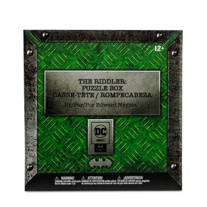 Imagem de Caixa de quebra-cabeça McFarlane Toys DC Direct The Riddler com Batarang