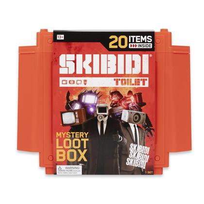 Caixa de saque misteriosa SKIBIDI Toilet Giant com 20 surpresas