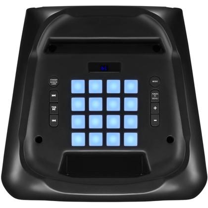 Imagem de Caixa De Som 500W Microfone Bivolt Led Gradiente Potente