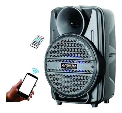 Imagem de Caixa De Som 8 Polegadas Ativa Bluetooth Mv8 S Master Voice
